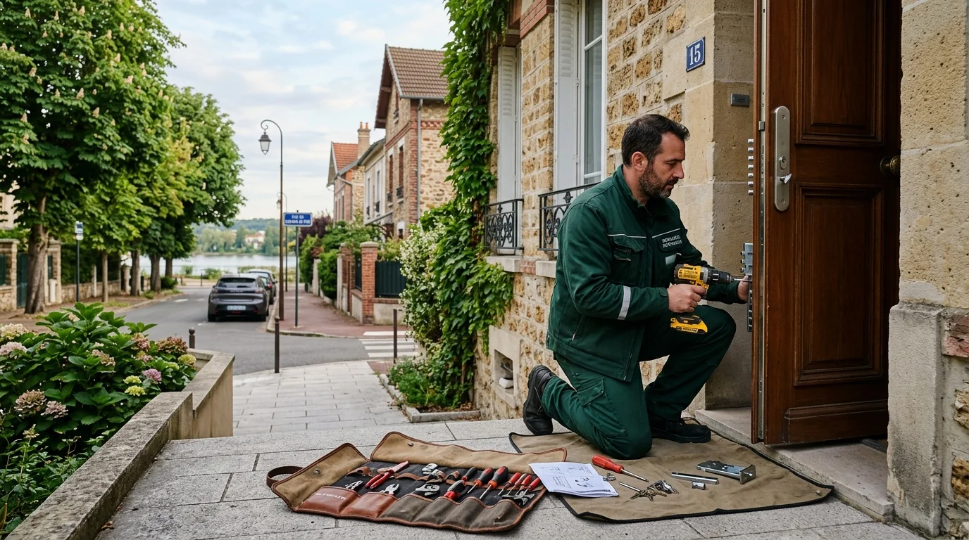Ouverture de porte à Verneuil-sur-Seine